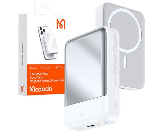 Mcdodo MC-5930 Magnetic Power Bank 10000mAh, 30W (white)