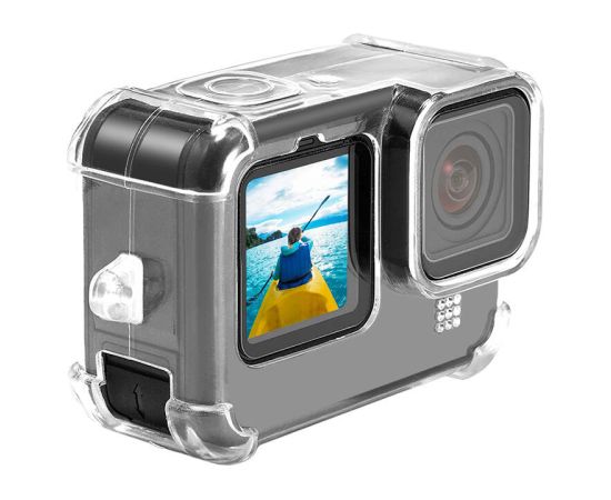 Case with Lens Cap and Neck Strap PULUZ for GoPro Hero 9 / 10 / 11