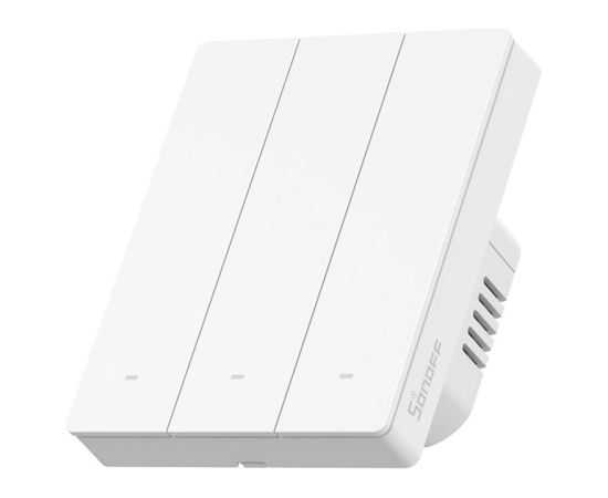 Sonoff M5-3C-80W WiFi Matter smart wall switch (3-channel, for frame)