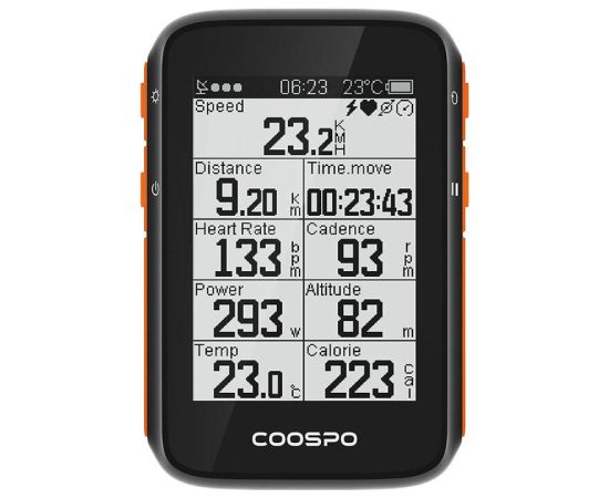 Bike Computer Coospo BC200 compatibile with z: Strava, Trainingpeaks etc.