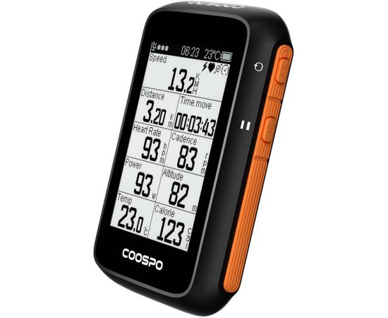 Bike Computer Coospo BC200 compatibile with z: Strava, Trainingpeaks etc.