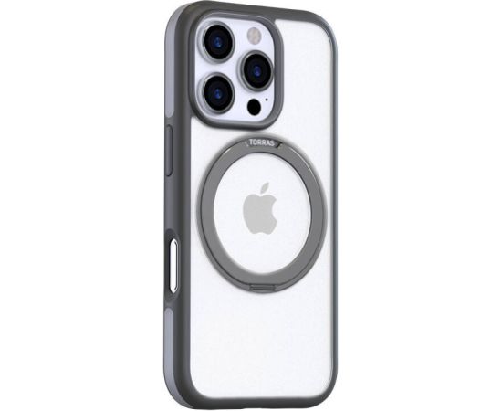 Case Torras Ostand R Fusion dla iPhone 16 Pro (Szare)