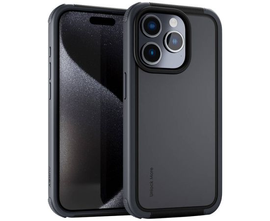 Aukey PC-UG10C case for iPhone 15 Pro (dark gray)