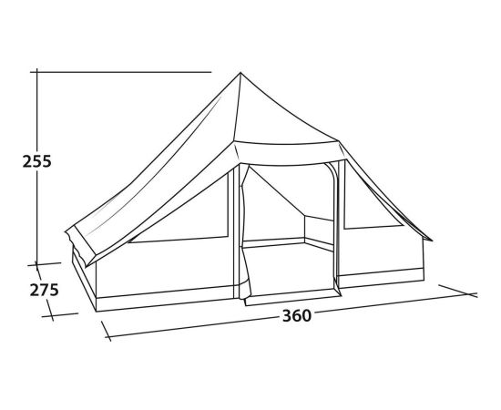 Namiot turystyczny Easy Camp Namiot 10 - osobowy Easy Camp Moonlight Cabin Uniwersalny