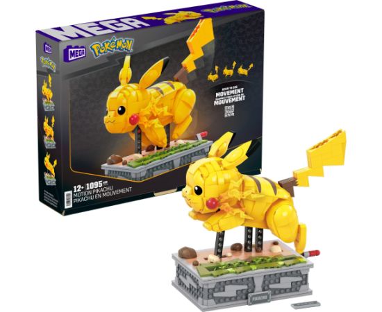 Mattel MEGA Pikachu Kolekcjonerski Pokemon do zbudowania HGC23