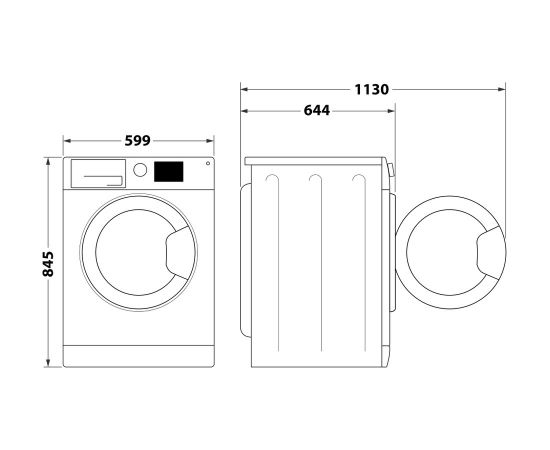 Washing machine Whirlpool W809AD SILENCE EE