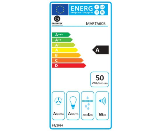 Built in hood Greentek MARTA60B black