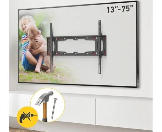 Barkan ND400.B 29"-75" TV, fiksuotas, gipso kartono sienai