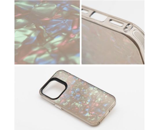 Fusion Tutti Frutti silikona aizsargapvalks Apple iPhone 16 melns