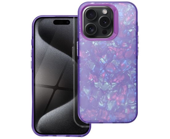 Fusion Tutti Frutti silikona aizsargapvalks Apple iPhone 16 Pro violets