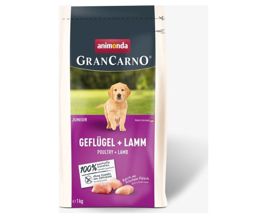 ANIMONDA Gran Carno Junior Poultry with Lamb - dry dog ​​food - 1 kg