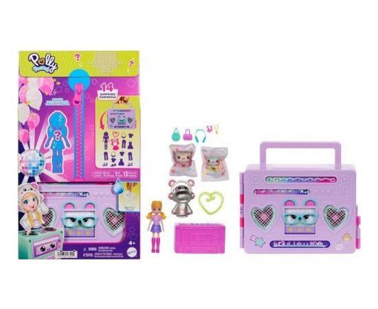 Mattel Polly Pocket: Disco Dance Fashion Reveal Playset (HRD65)