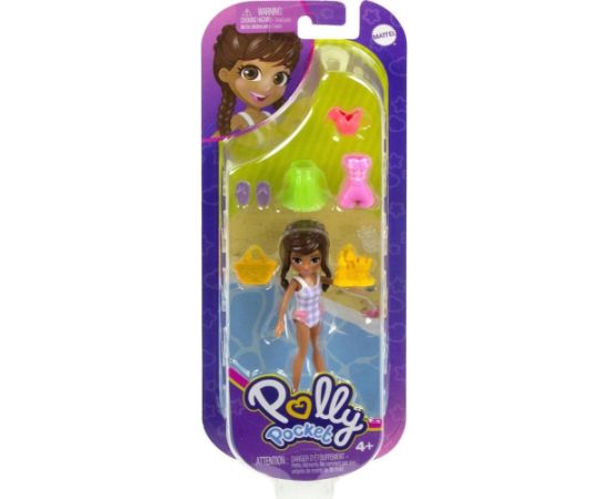 Mattel Polly Pocket - Beach Fashion Doll (HKV86)