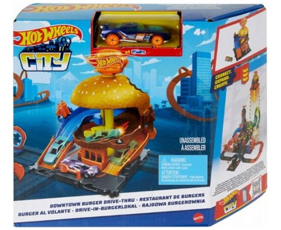 Mattel Hot Wheels City - Downtown Burger Drive-Thru (HDR26)