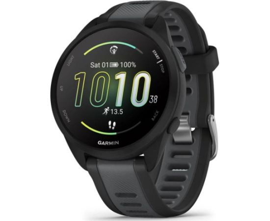 GARMIN Forerunner 165 Black/Slate Grey sporta pulkstenis