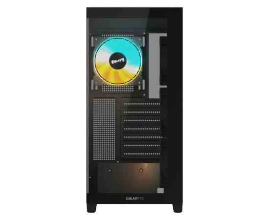 Case GIGABYTE GB-C500P ST MidiTower Case product features Transparent panel ATX MicroATX MiniITX Colour Black GB-C500PST