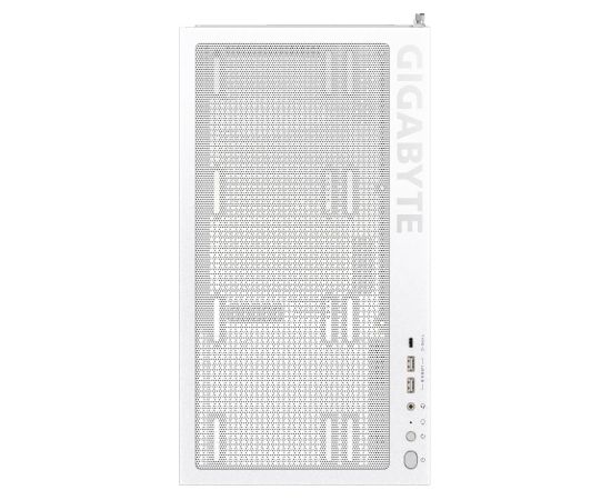 Case GIGABYTE MidiTower Case product features Transparent panel ATX MicroATX MiniITX Colour White GB-C500PIST