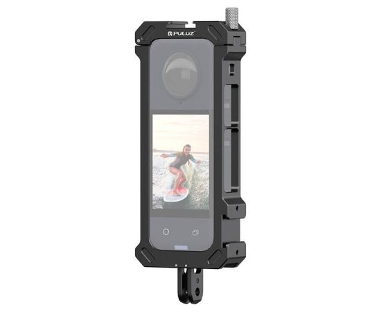 Metal protective cage PULUZ with tripod adapter for Insta360 X4