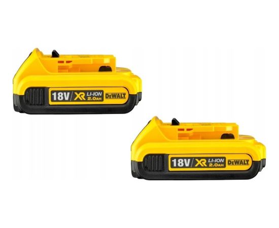 Dewalt DEWALT BATTERY 18V 2.0Ah DCB183D2 2 pcs.