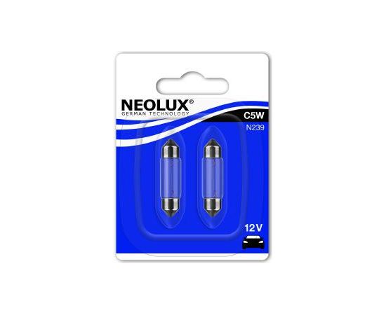 NEOLUX N239-02B C5W 5W 12V SV8.5-8 numura apg. spuldze komplekts 2gab.