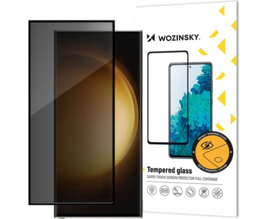 Wozinsky   Wozinsky Privacy Glass Tempered Privacy Glass with Anti-spy Filter for Samsung Galaxy S24 Ultra