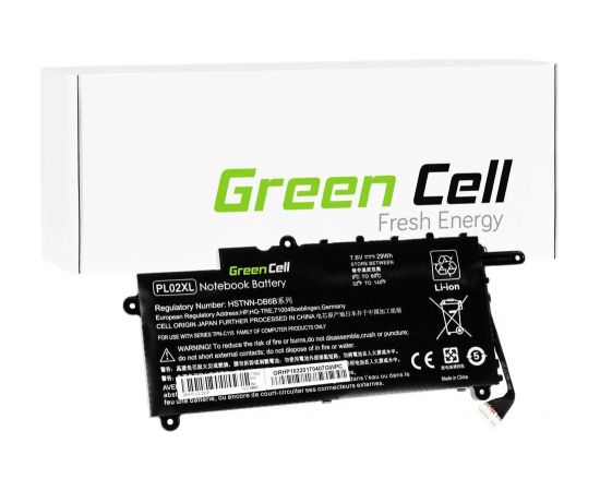 Green Cell Battery for HP Pavilion x360 11-N HP x360 310 G1 / 7 6V 3400mAh