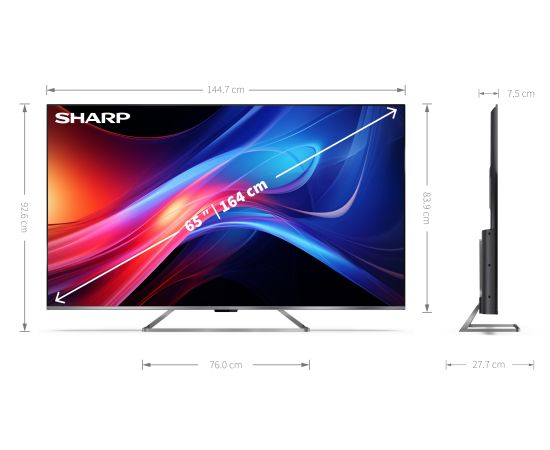 Sharp 65GP7265E | 65 | Smart TV | Google TV | UHD