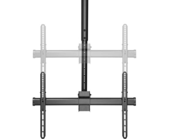 Electriclight TV stiprinājums pie sienas 37"-70", 50kg, melns - FN T1610