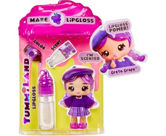 MGA Yummiland: Lipgloss Power - Greta Grape Doll (120773)