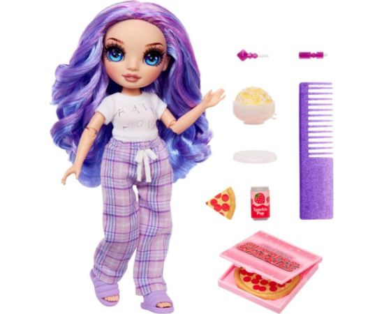 MGA Rainbow High: Junior High Pajama Party - Violet Willow Doll (503705)