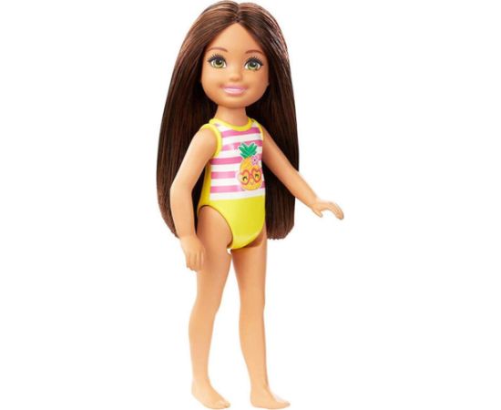 Mattel Barbie®: Club Chelsea Beach Doll with Brown Hair (JBG72)