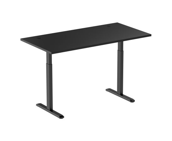 Adjustable Height Table Up Up Bjorn Black, Table top L Black