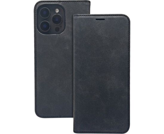 iLike Samsung  Galaxy A15 4G / A15 5G Smart Suede case Black