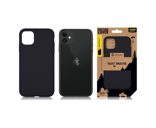 Tactical Velvet Smoothie Cover for Apple iPhone 11 Asphalt