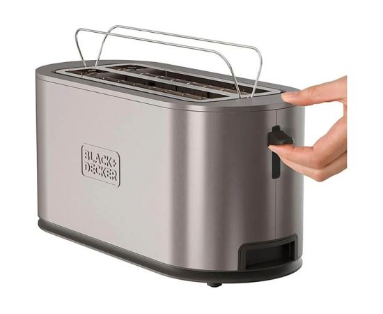 Toaster with bun warmer Black+Decker BXTO1501E 1500W