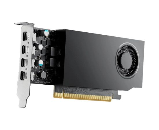 Pny Technologies PNY NVIDIA A400 4GB GDDR6 64-bit, Low Profile, PCIe 4.0 x8, Single slot, 4 x Mini DisplayPort 1.4a, 50W, LP bracket, small box