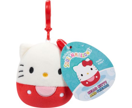 SQUISHMALLOWS HELLO KITTY W20 Piespraužama plīša rotaļlieta, 8 cm