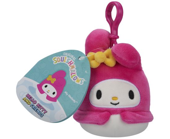 SQUISHMALLOWS HELLO KITTY W20 Piespraužama plīša rotaļlieta, 8 cm