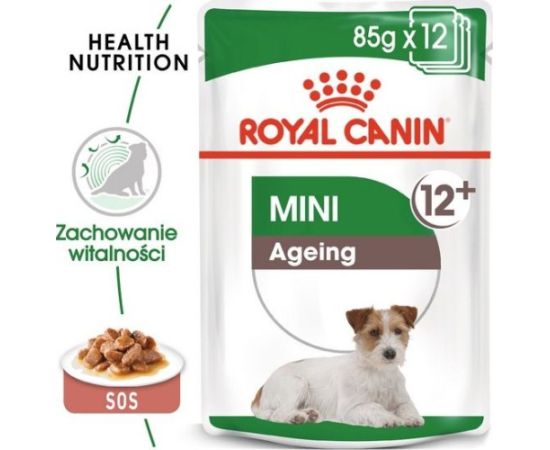 Royal Canin Royal Canin Mini Ageing 12+ karma mokra dla psów dojrzałych po 12 roku życia, ras małych saszetka 85g