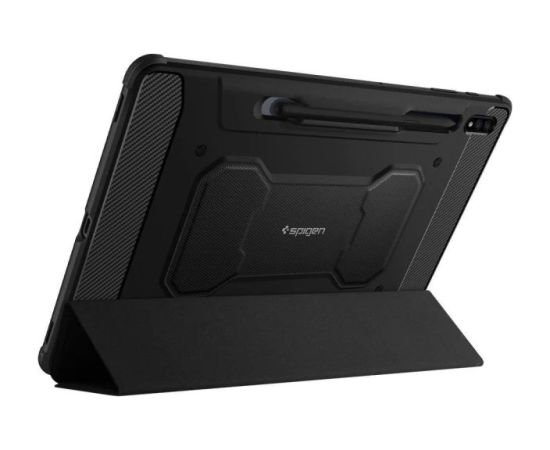 Spigen Rugged Armor PRO Чехол - книжка для Samsung Galaxy Tab S7+/S8+ 12.4"