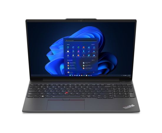 Lenovo ThinkPad E16 AMD Ryzen™ 7 7730U Laptop 40.6 cm (16") WUXGA 16 GB DDR4-SDRAM 512 GB SSD Wi-Fi 6 (802.11ax) Windows 11 Pro Graphite, Black