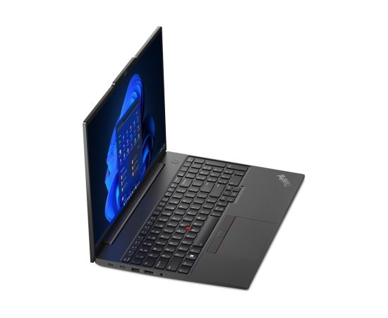 Lenovo ThinkPad E16 AMD Ryzen™ 7 7730U Laptop 40.6 cm (16") WUXGA 16 GB DDR4-SDRAM 512 GB SSD Wi-Fi 6 (802.11ax) Windows 11 Pro Graphite, Black