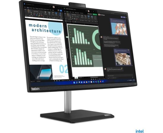 Lenovo ThinkCentre neo 30a Intel® Core™ i5 i5-13420H 60.5 cm (23.8") 1920 x 1080 pixels All-in-One PC 8 GB DDR4-SDRAM 256 GB SSD Windows 11 Pro Wi-Fi 6 (802.11ax) Black