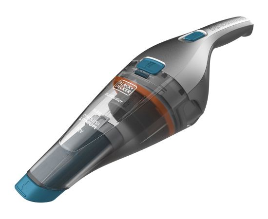 Black & Decker NVC215WA-QW handheld vacuum Blue, Silver Bagless