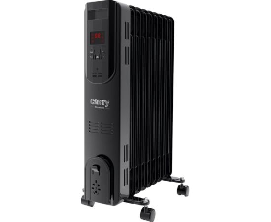 Adler Electric oil heater with remote control CAMRY CR 7810 9 ribs black