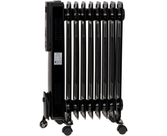 Adler Electric oil heater with remote control CAMRY CR 7810 9 ribs black