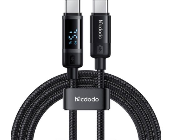 Mcdodo CA-5780 USB-C to USB-C 60W data cable 1.2m (black)