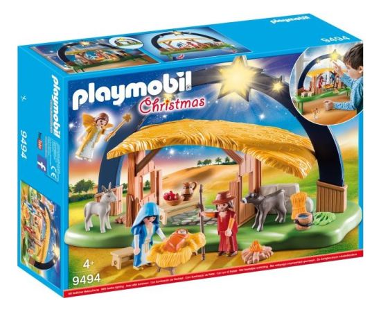 Playmobil Stajenka z oświetleniem (9494)