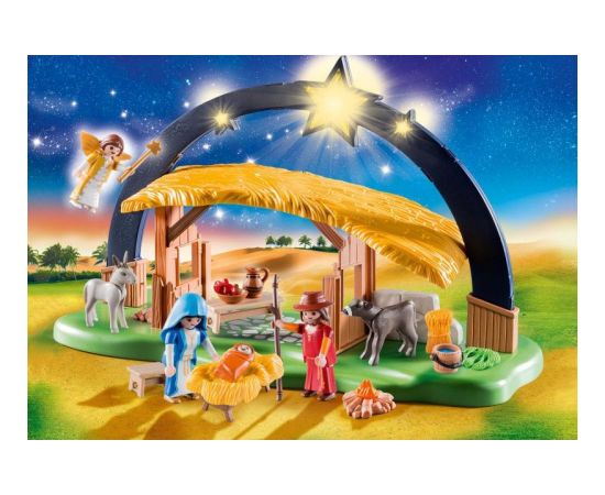 Playmobil Stajenka z oświetleniem (9494)