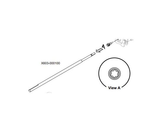 Wrench, Torx 8, Echo